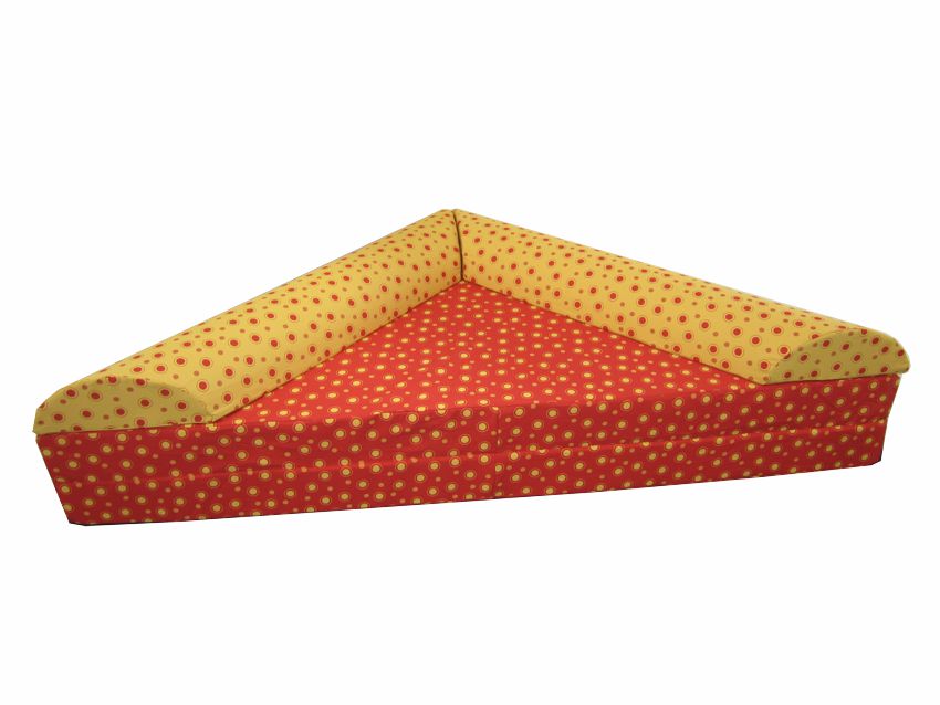 Klappdreieck 3-teilig, 160 cm, B1 Stoff o. KL, viele Farben
